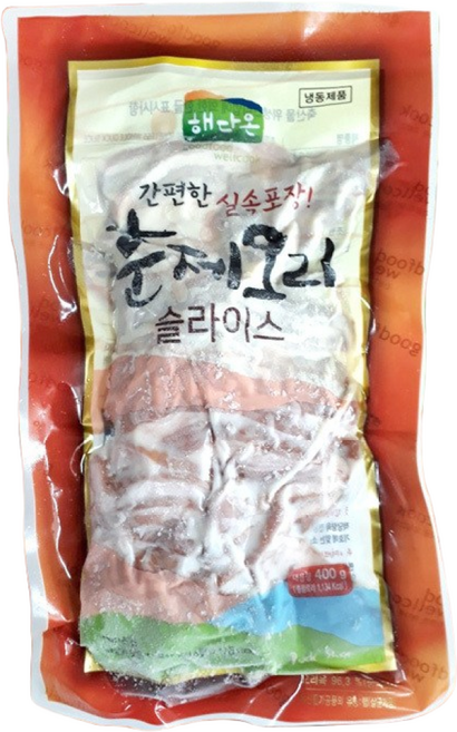 오리 간편한 실속포장 훈제오리 슬라이스 400g 소포장 혼밥, 1개