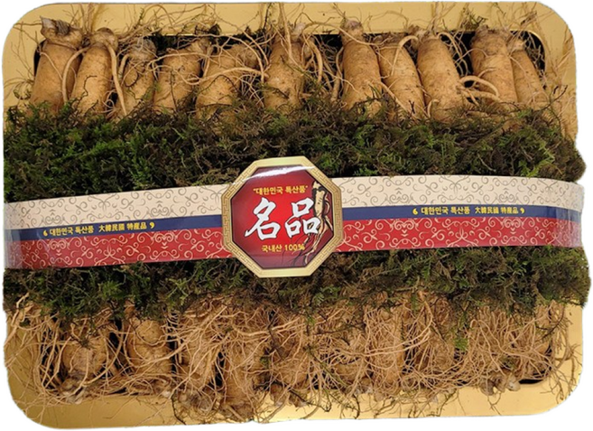 금산인삼 수삼 선물용(바구니6호)원수삼특대 2.25kg 21~24뿌리, 1세트