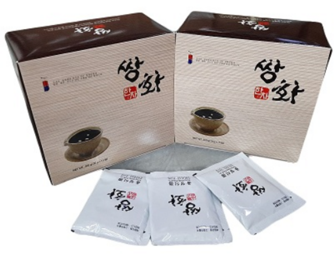 융성식품 전통 한방차 쌍화한차 20g 30포 고명별도 포장 국산쌍화차, 30개입, 1개