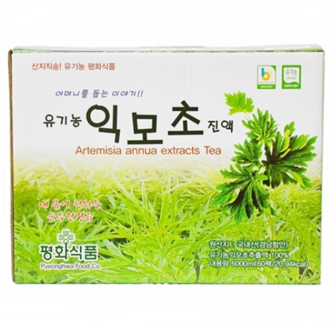 평화식품 함안 유기농 익모초진액, 6L, 1박스