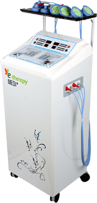 굿플 저주파자극기 간섭파치료기 GP-mediplus 2인용 GP-MEDI+ 물리치료기, 1개