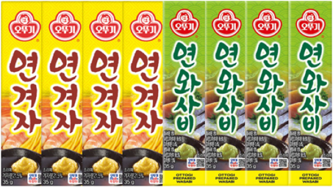 오뚜기 연와사비 35g 4개+연겨자 35g 4개, 1개