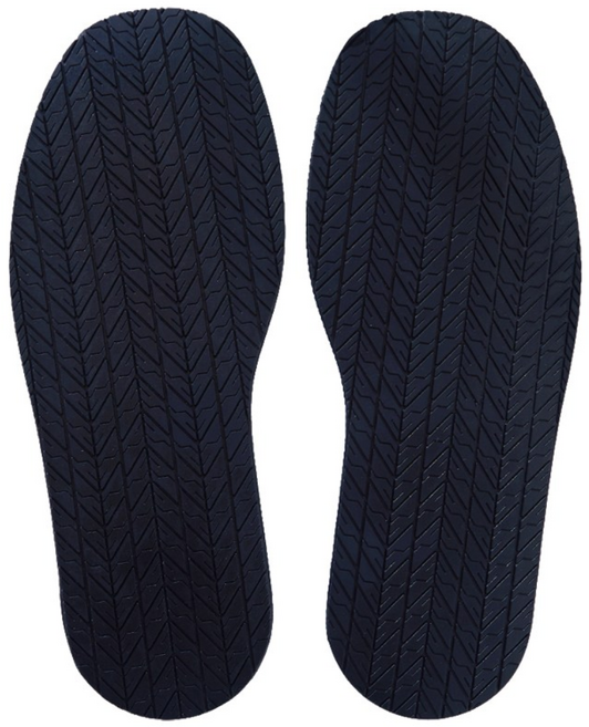 VITALO 논슬립 풀커버 타이어그립 밑창 패드 워커신발 보강패드 구두 밑창패드 신발보강패드, 1세트, 블랙(BC)