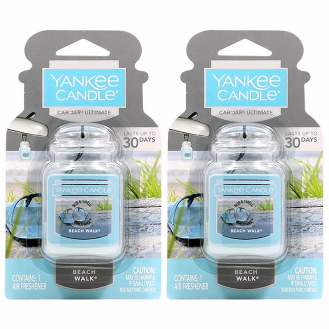 양키캔들 카자 얼티메이트 2개번들 1세트, 비치워크, 2개