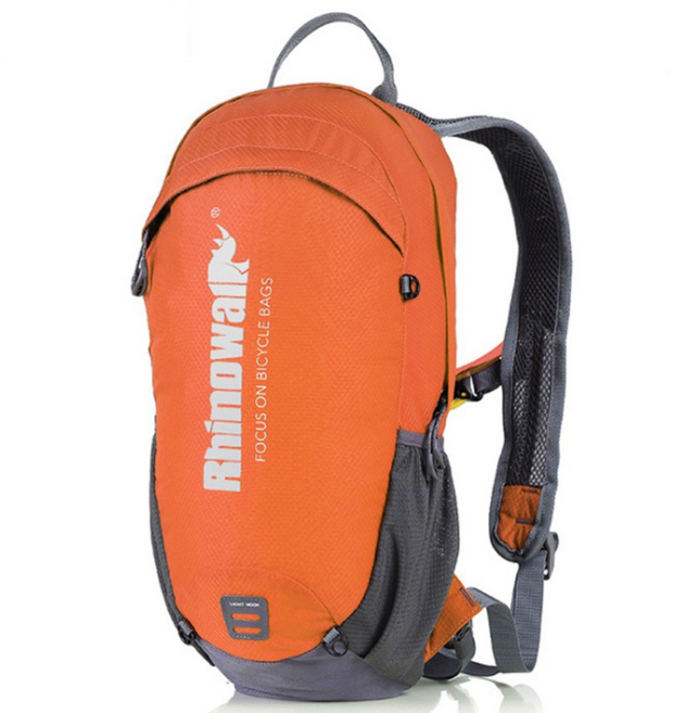자전거가방 라이딩 싸이클 가방 MTB 자전거 수납가방 백팩 배낭 12리터, 오렌지, 1개