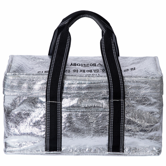 세이브에스 보조배터리 파우치 리튬배터리 화재예방 안전보관함 열폭주 지연패드 장착가능 (18개입)