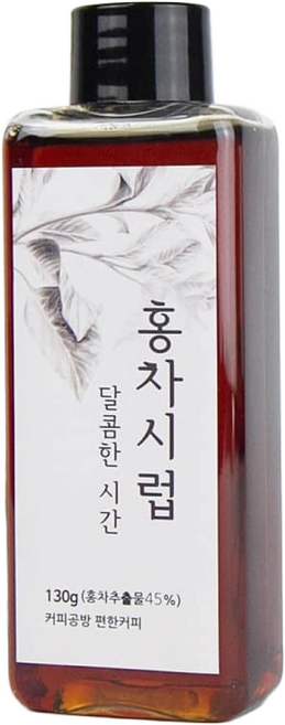 편한커피 달콤한시간 홍차시럽 960g (밀크티베이스), 1개