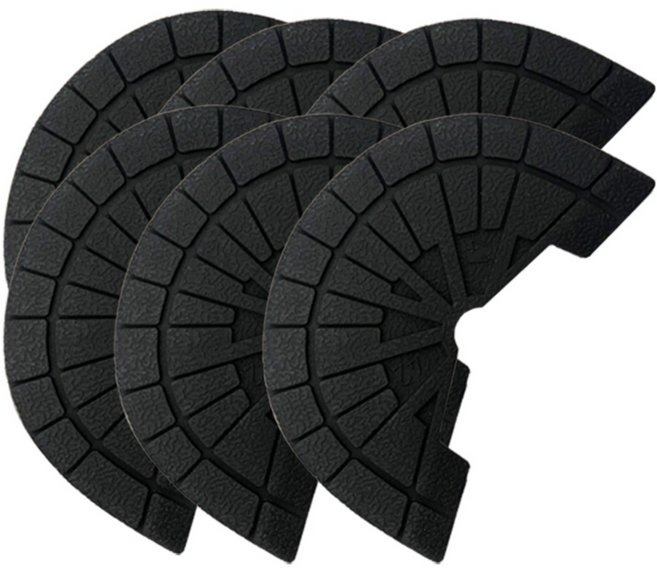 지지티타이거 GGT 신발 밑창 보강 패드 3쌍(아웃솔 수선 슈가드) S(240-250), 블랙, 1개
