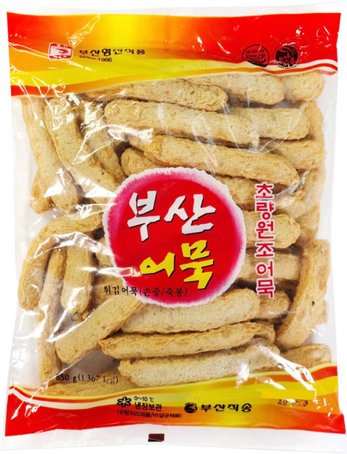 부산 영진 어묵 튀김어묵 [손중] 850g 새우표, 1개