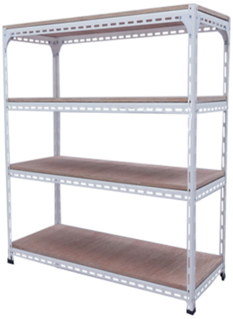 조립식 볼트식 철제 앵글선반 가로600 3단 4단 5단 선반 매장진열 펜트리 베란다 인테리어, 회색