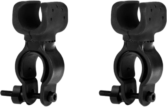 자전거 후레쉬거치대 B타입 1호 소형, 블랙, 2개