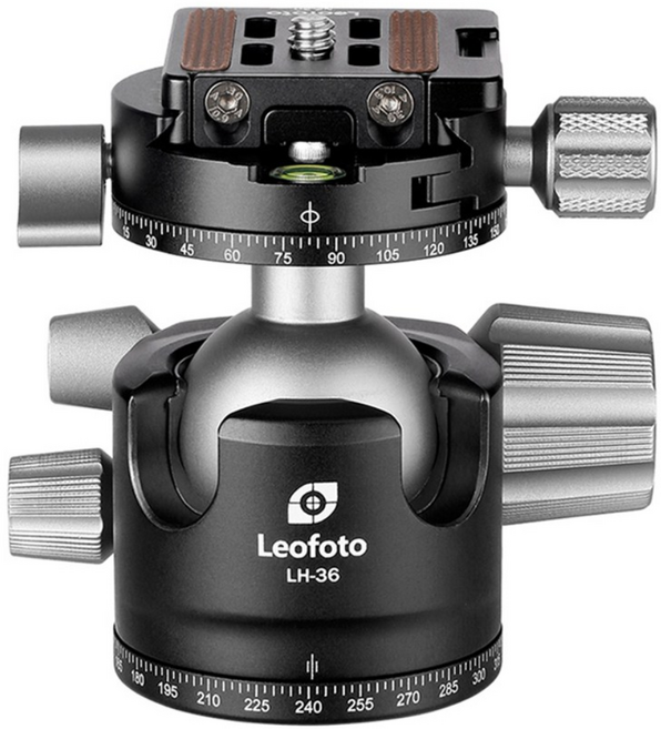 레오포토 LH-36R 볼헤드 파노라마 패닝 클램프, 1개