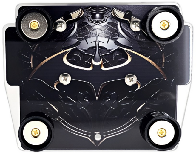 프로라이더스 스피드샵 배달대행 오토바이 자석 충전거치대 2구 오픈 배트맨 단품, 2구배트맨 화이트 단품