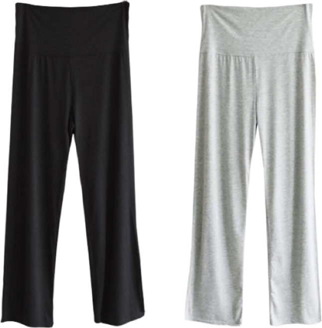 1+1 마더라이크 임부용 복대 트레이닝 바지 임산부 와이드 팬츠 임부 통바지 데일리 홈웨어 빅사이즈 임부복 요가바지