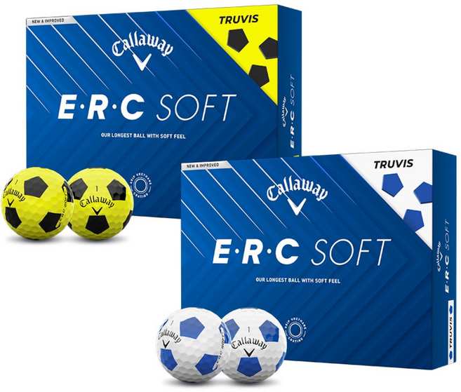 캘러웨이 (25)ERC 소프트 트리플트랙 트루비스 (3피스), (블루), 1개