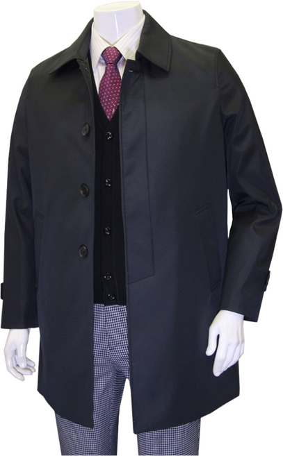 남성 쟌피엘 추동 중년 하프코트 겨울 남자 정장 바바리 빅사이즈 간절기 아빠패션