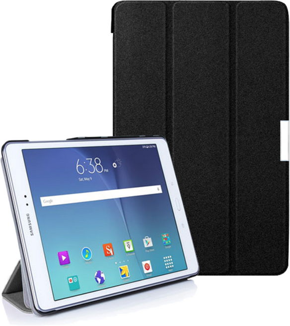 아이디스킨 갤럭시 탭 스마트커버 케이스, 블랙