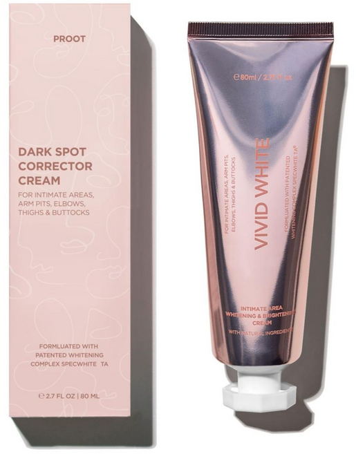 겨드랑이 미백크림 사타구니 착색 크림 팔꿈치 착색 크림 Y존 미백 크림 바디 미백 엉덩이 착색 색소 목 색소 침착 톤업 크림, 80ml, 1개