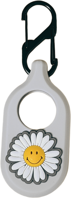 어썸 삼성갤럭시 스마트태그2 호환 키링 실리콘 케이스, 1개, 그레이