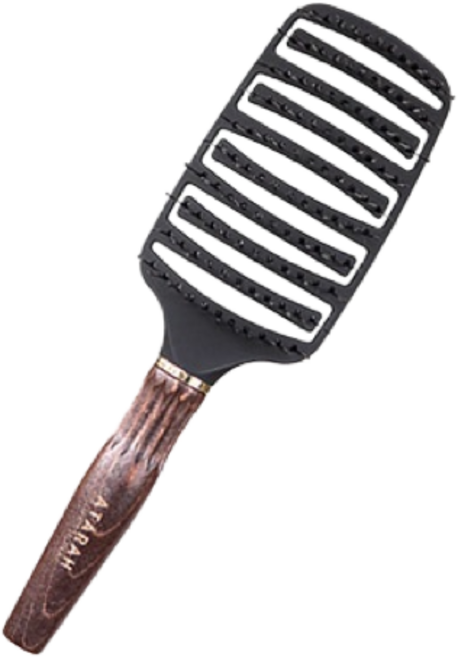 아타라 컨벡스 벤트 브러쉬 AT-CVB-B, BLACK, 1개