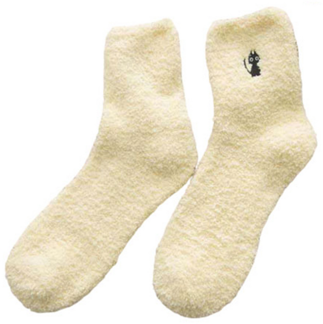 리빙미 따듯한 여성용 고양이 수면양말 한켤레