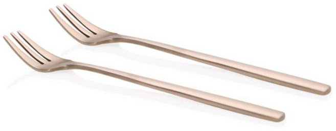 광명유기 방짜 과일포크, 1개