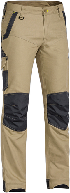 Bisley 비즐리 워크웨어 BPC6130 스트레치 팬츠, 네이비, 1개