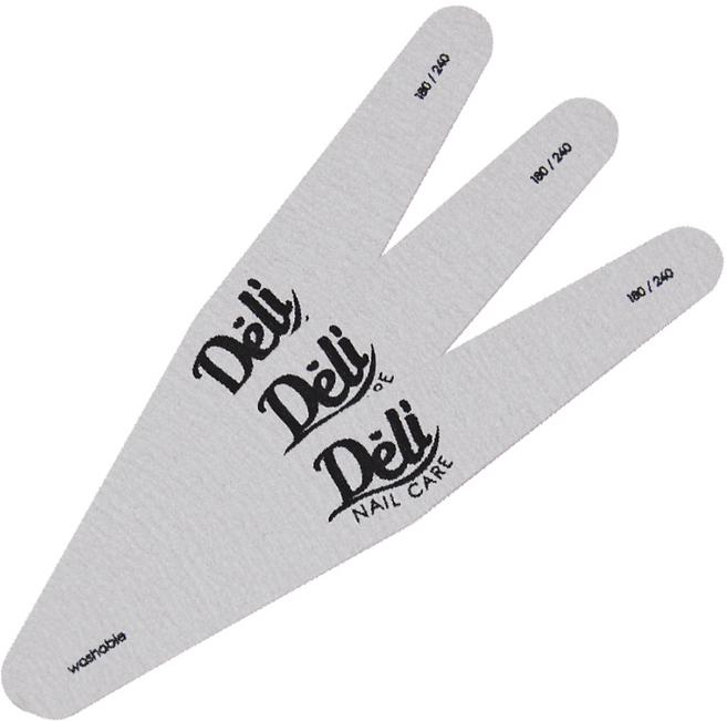 델리뷰티 프로 지브라 파일 미디움 180 240, 혼합 색상, 3개