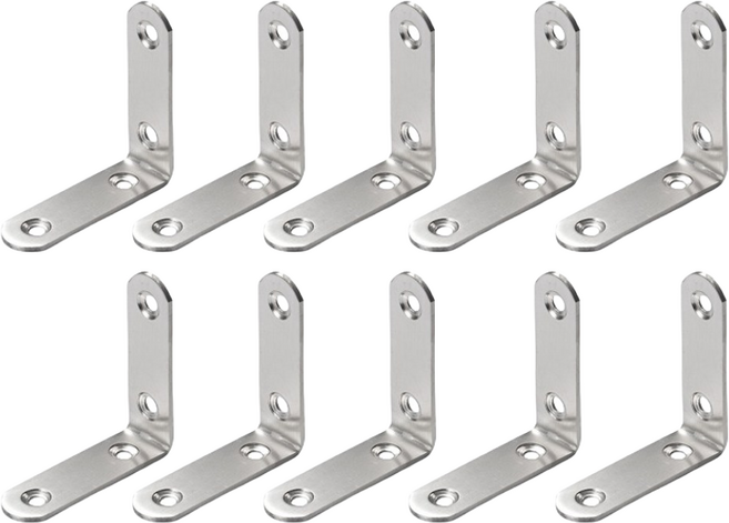 공구라면 ( 09RM ) 선반 앵글 스텐 꺽쇠 10pㄱ자 브라켓, [선택07] 스텐 꺽쇠-2065, 10개