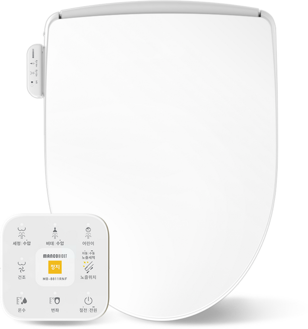 망고 호텔식 리모컨 직수 방수 비데 MB-8811RNF, 셀프설치, 고객직접설치