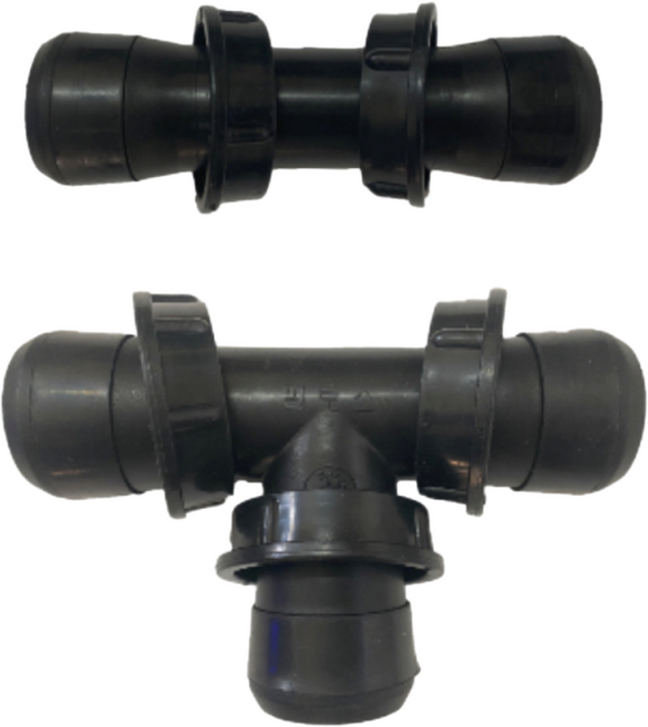 천막호스 배호스 연결 소켓 가락지 연결구, 천막호스 일자 소켓(2인치-50mm), 1개