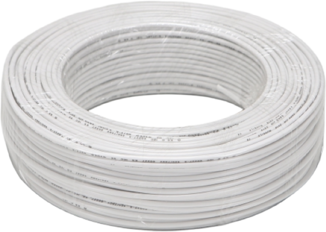 상진전선 KIV 전선 케이블 비닐절연 2.5SQ 4SQ 롤판매 연선 kiv 한가닥선 전기선 전기자재 금창, 32630-KIV 4SQ_100M 백색, 1개