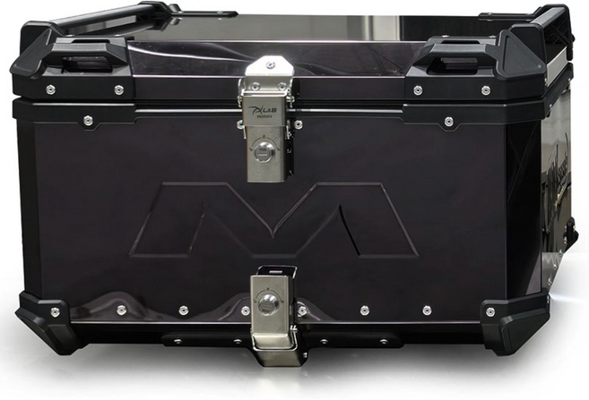 모토캡슐 알루미늄 리어백 85L 티탄블랙 탑박스