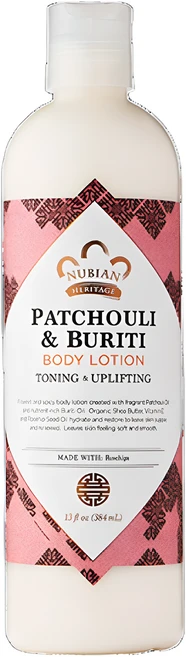 Nubian Heritage 파출리 & 부리티 바디 로션, 384ml, 1개 - 쿠팡