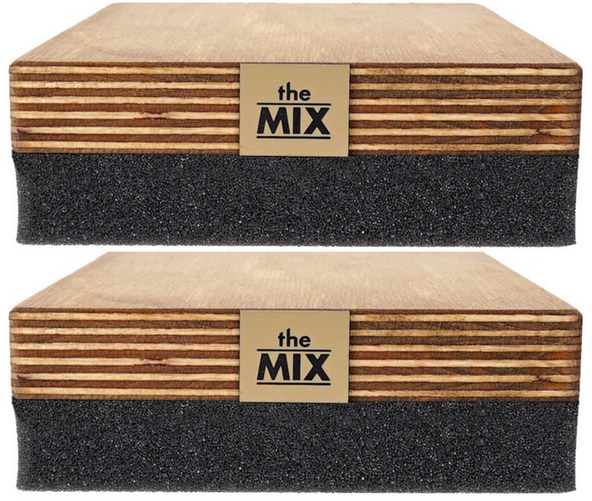 더믹스 ST-1114 스피커 방진패드 방진스탠드 진동 받침대 방진매트 정품 2개(1세트) 재고보유, 1개