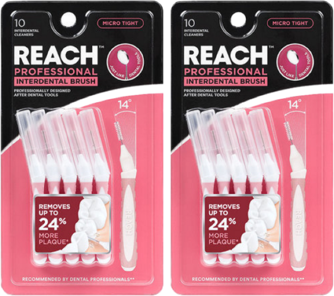 리치 와이어 치간칫솔 마이크로 타이트, 10개입, 2개