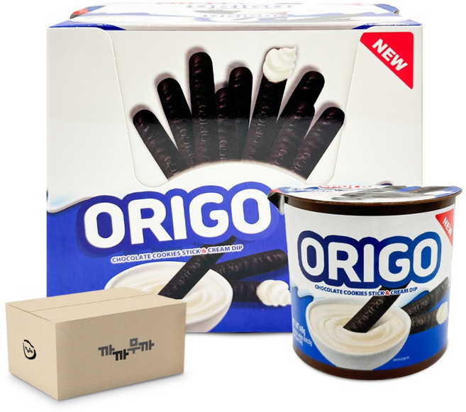 오리고 화이트 초코 스틱 40g 스틱형 초콜릿, 96개