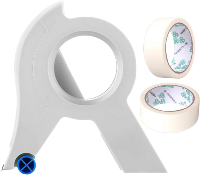 툴에이스 마스킹 테이프 커터 디스펜서, 1세트