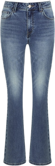 게스 여성 청바지 봄 여름 스판 세미 부츠컷 캐주얼 데님팬츠