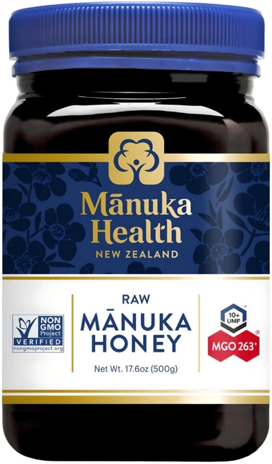 마누카헬스 뉴질랜드 로우 마누카 허니 MGO 263+ UMF 10+, 500g, 1개 - 쿠팡