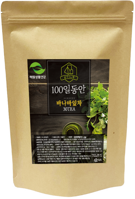 해밀생활건강 100일동안 바나바잎차, 1.2g, 30개입, 1개