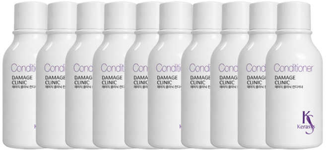 케라시스 데미지 클리닉 컨디셔너 여행용, 50ml, 10개