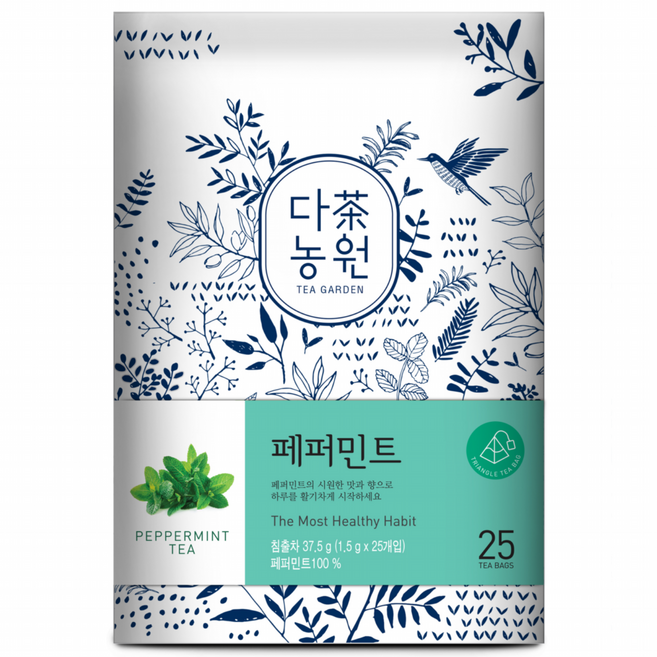 다농원 페퍼민트티, 1.5g, 25개입, 1개