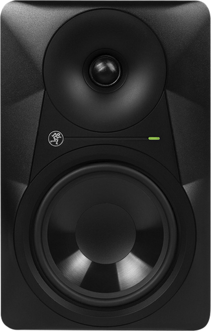 맥키 MR624 컴퓨터 PC용 음악감상 홈레코딩용 북쉘프 스피커 세트 스튜디오 모니터 스피커 1통, black