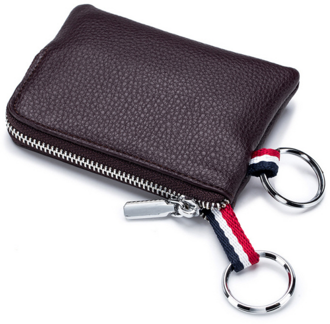 오세르앙 소프트 가죽 열쇠 미니지갑