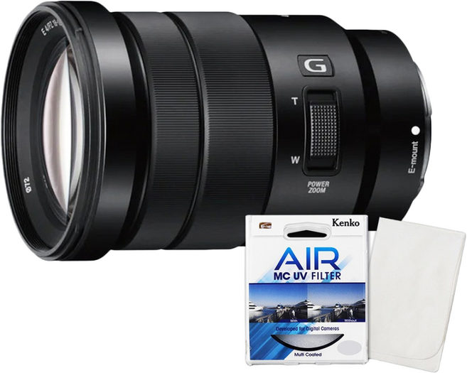 [소니정품] E PZ 18-105mm F4 G OSS 렌즈+켄코필터+포켓융 /ED, 01 E PZ18-105 F4