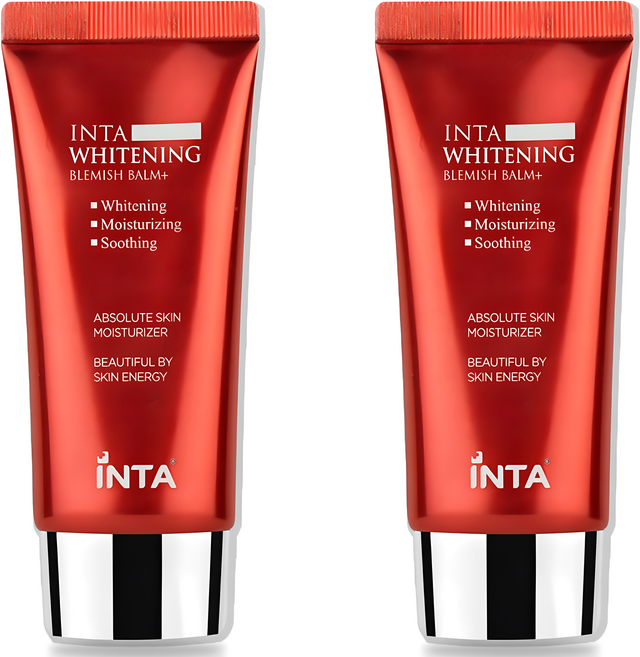 인타 화이트닝 블레미쉬 밤 플러스 재생비비, 21호, 2개, 50ml