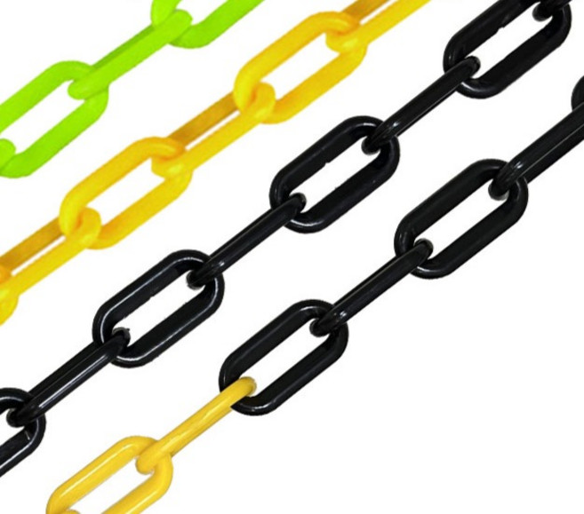 TIS 플라스틱 롤체인 형광 + S고리 2p 세트, 4세트