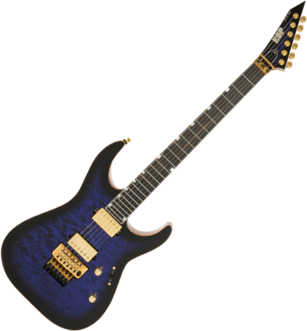 ESP USA M-II NTB FR (Dark Blue Sunburst) ESP USA 커스텀샵 일렉기타, 1개