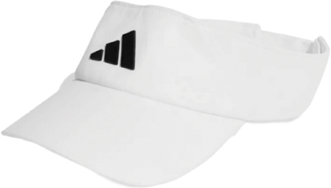 아디다스 에어로레디 바이저 HT2042 썬캡 모자, 아디다스 바이저 HT2042, 화이트 56호, 1개